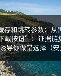 我看了缓存和跳转参数：从黑料网今日到“下载按钮”：证据链复盘每一步都在诱导你做错选择（安全第一）